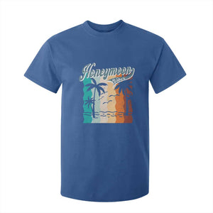 Honeymoon Vibe T Shirt For Kid Beach Trip Married Couple Matching TS09 Royal Blue Print Your Wear