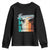 Honeymoon Vibe Youth Sweatshirt Beach Trip Married Couple Matching TS09 Black Print Your Wear