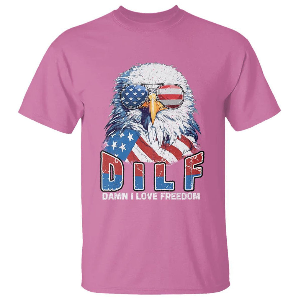 Funny 4th Of July T Shirt Damn I Love Freedom TS09 Azalea Print Your Wear