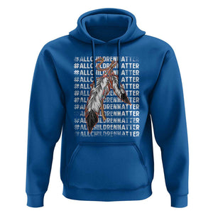Orange Shirt Day Hoodie All Children Matter Indigenous Children TS09 Royal Blue Print Your Wear
