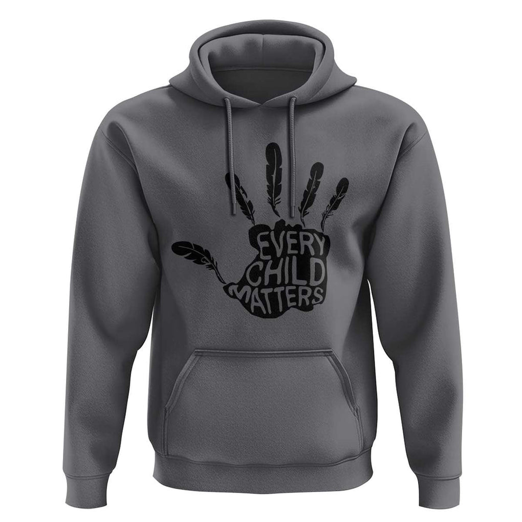 Orange Shirt Day Hoodie Every Child Is Important Native Children Anti Bully TS09 Charcoal Print Your Wear