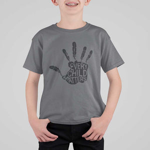 Orange Shirt Day T Shirt For Kid Every Child Is Important Native Children Anti Bully TS09 Charcoal Print Your Wear