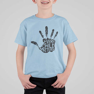 Orange Shirt Day T Shirt For Kid Every Child Is Important Native Children Anti Bully TS09 Light Blue Print Your Wear