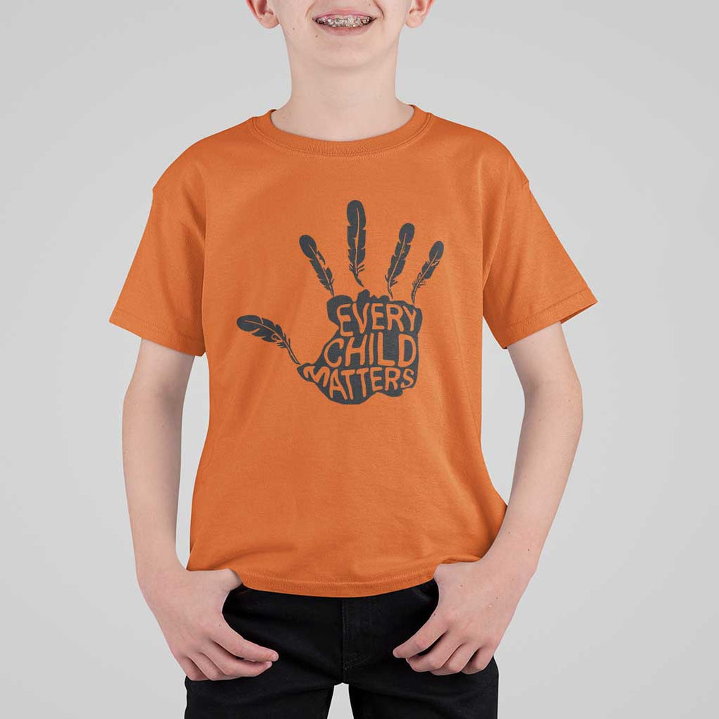 Orange Shirt Day T Shirt For Kid Every Child Is Important Native Children Anti Bully TS09 Orange Print Your Wear
