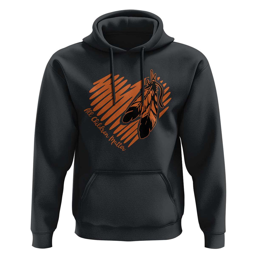 Orange Shirt Day Hoodie All Children Matter Native Children TS09 Black Print Your Wear