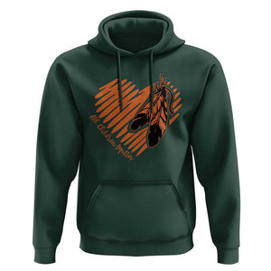 Orange Shirt Day Hoodie All Children Matter Native Children TS09 Dark Forest Green Print Your Wear