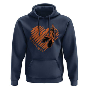 Orange Shirt Day Hoodie All Children Matter Native Children TS09 Navy Print Your Wear