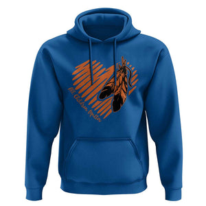 Orange Shirt Day Hoodie All Children Matter Native Children TS09 Royal Blue Print Your Wear
