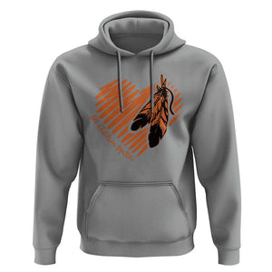 Orange Shirt Day Hoodie All Children Matter Native Children TS09 Sport Gray Print Your Wear