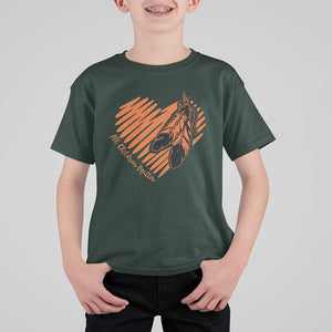 Orange Shirt Day T Shirt For Kid All Children Matter Native Children TS09 Dark Forest Green Print Your Wear
