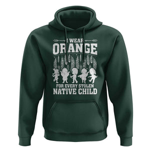 Orange For Native Child Hoodie Truth And Reconciliation Indigenous Children TS09 Dark Forest Green Print Your Wear