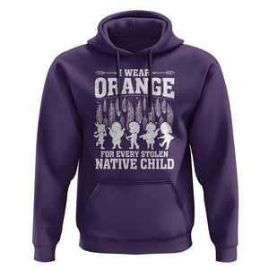 Orange For Native Child Hoodie Truth And Reconciliation Indigenous Children TS09 Purple Print Your Wear