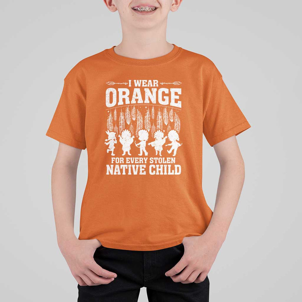 Orange For Native Child T Shirt For Kid Truth And Reconciliation Indigenous Children TS09 Orange Print Your Wear