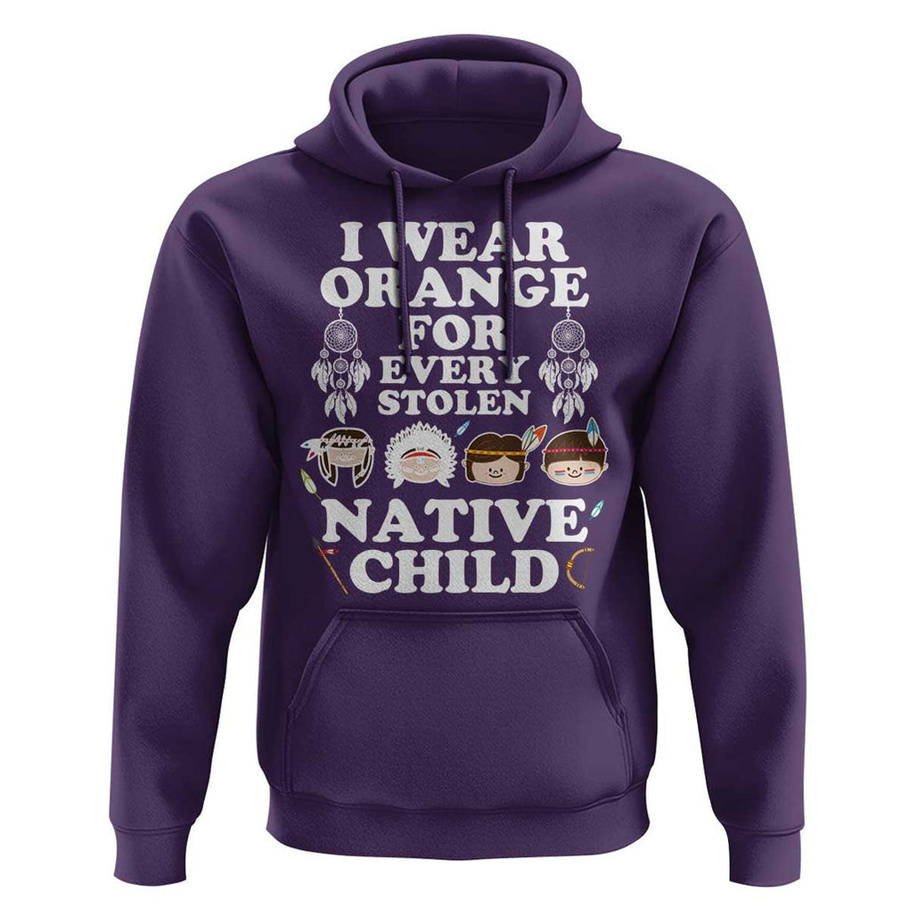 Orange Shirt Day Hoodie Wear Orange For Every Stolen Native Child TS09 Purple Print Your Wear