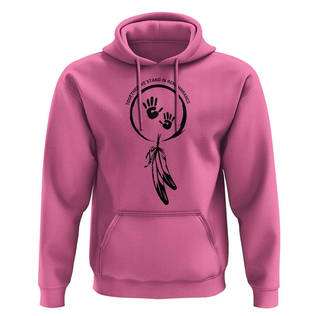Orange Shirt Day Hoodie Together We Stand In Remembrance Native Child TS09 Azalea Print Your Wear