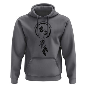 Orange Shirt Day Hoodie Together We Stand In Remembrance Native Child TS09 Charcoal Print Your Wear
