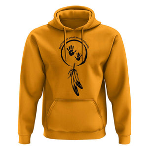 Orange Shirt Day Hoodie Together We Stand In Remembrance Native Child TS09 Gold Print Your Wear