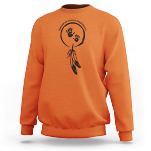 Orange Shirt Day Sweatshirt Together We Stand In Remembrance Native Child TS09 Orange Print Your Wear