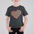 Anti Bullying T Shirt For Kid Orange Heart Be Kind Unity Day TS09 Black Print Your Wear
