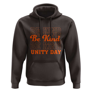 Anti Bullying Be Kind Unity Day Hoodie TS09 Dark Chocolate Print Your Wear