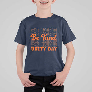 Anti Bullying Be Kind Unity Day T Shirt For Kid TS09 Navy Print Your Wear