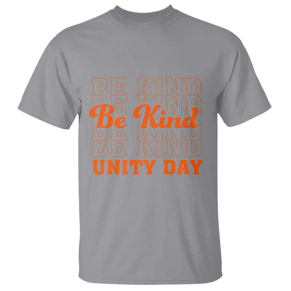 Anti Bullying Be Kind Unity Day T Shirt TS09 Sport Gray Print Your Wear