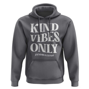 Unity Day Hoodie Kind Vibes Only End Bullying TS09 Charcoal Print Your Wear