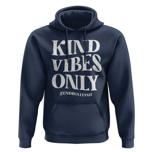 Unity Day Hoodie Kind Vibes Only End Bullying TS09 Navy Print Your Wear