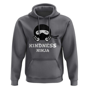 Unity Day Hoodie Kindness Ninja Anti Bullying TS09 Charcoal Print Your Wear