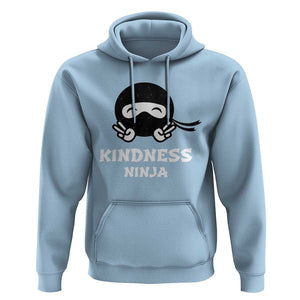 Unity Day Hoodie Kindness Ninja Anti Bullying TS09 Light Blue Print Your Wear