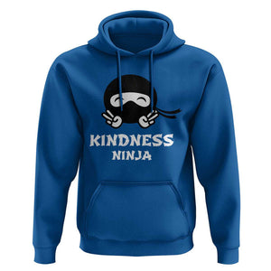Unity Day Hoodie Kindness Ninja Anti Bullying TS09 Royal Blue Print Your Wear