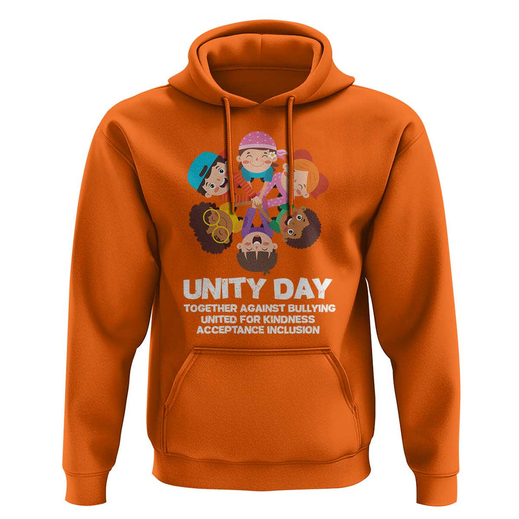 Unity Day Hoodie Together Against Bullying Cute Kids End Bullying TS09 Orange Print Your Wear