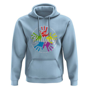 Anti Bullying Hoodie Choose Kindness Unity Day TS09 Light Blue Print Your Wear