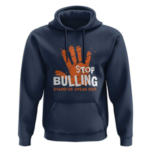 Unity Day Hoodie Stop Bullying Stand Up Speak Out TS09 Navy Print Your Wear