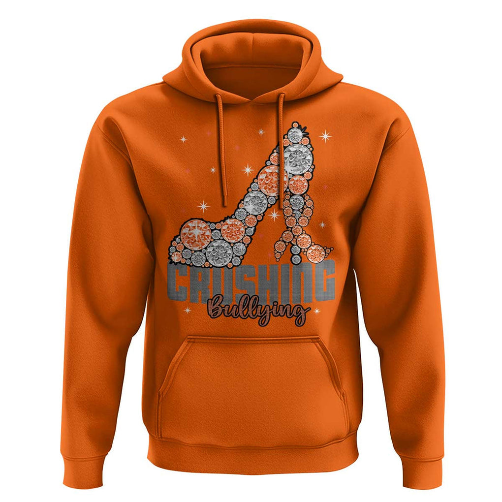 Unity Day Hoodie Crushing Bullying Anti Bullying Prevention TS09 Orange Print Your Wear
