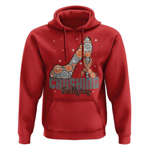 Unity Day Hoodie Crushing Bullying Anti Bullying Prevention TS09 Red Print Your Wear