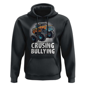 Anti Bullying Hoodie Crushing Bullying Monster Truck Anti Bullying Prevention TS09 Black Print Your Wear