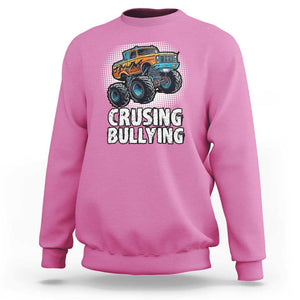 Anti Bullying Sweatshirt Crushing Bullying Monster Truck Anti Bullying Prevention TS09 Azalea Print Your Wear