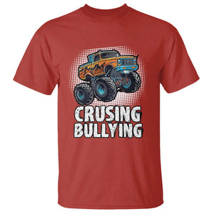 Anti Bullying T Shirt Crushing Bullying Monster Truck Anti Bullying Prevention TS09 Red Print Your Wear