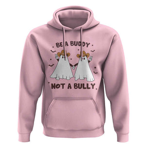 Unity Day Hoodie Be A Buddy Not A Bully Anti Bullying Cowboy Ghost TS09 Light Pink Print Your Wear