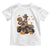 Thanksgiving Baby Shirt Dinosaur Turkey Riding Truck Monster TS09 White Print Your Wear