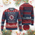 Merry Krampus Ugly Christmas Sweater Demon Horor Xmas TS09 Burgundy Print Your Wear