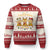 Xmas Nurse Nicu Crew Tiny Reindeer Ugly Christmas Sweater TS09 Red Print Your Wear