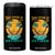 Retirement 4 in 1 Can Cooler Tumbler This Chick Is Retired Women Relax At The Beach TS09 One Size: 16 oz Black Print Your Wear