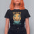 Retirement T Shirt For Women This Chick Is Retired Women Relax At The Beach TS09 Black Printyourwear