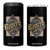 Funny Retirement 4 in 1 Can Cooler Tumbler I'm Retired Every Hour Is A Happy Hour TS09 One Size: 16 oz Black Print Your Wear