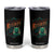 Retirement Tumbler Cup Cool Cat Retired Not My Problem Anymore TS09 Black Print Your Wear