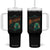 Retirement Tumbler With Handle Cool Cat Retired Not My Problem Anymore TS09 One Size: 40 oz Black Print Your Wear