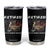 Retirement Tumbler Cup Funny Cat Retired Not My Problem Anymore TS09 Black Print Your Wear