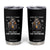 Retirement Tumbler Cup What Day Is Today Who Cares Im Retired Funny Cat Drinking Coffee TS09 Black Print Your Wear